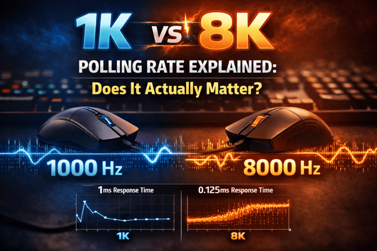 1K vs 8K Polling Rate Explained: Does It Actually Matter?
