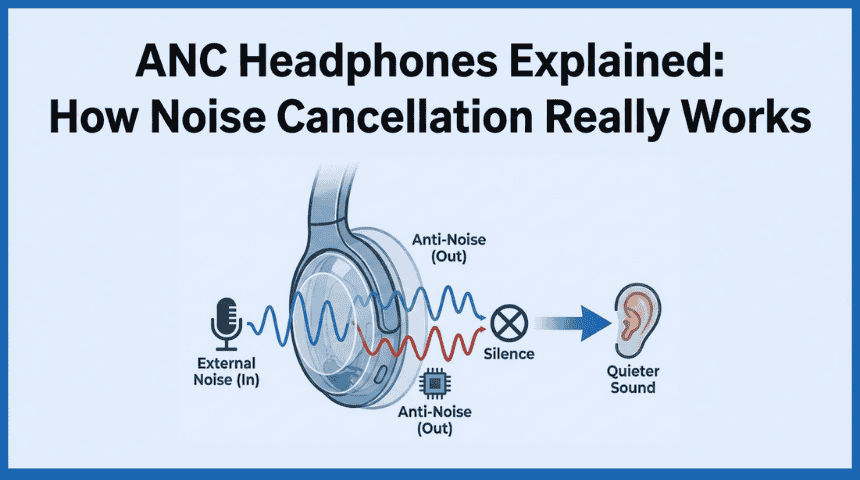 ANC Headphones Explained: How Noise Cancellation Really Works
