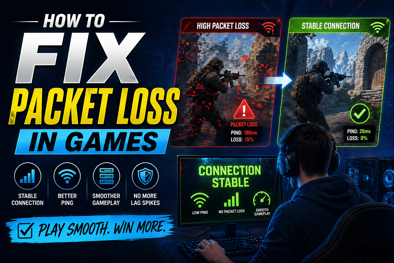 How to Fix Packet Loss in Games