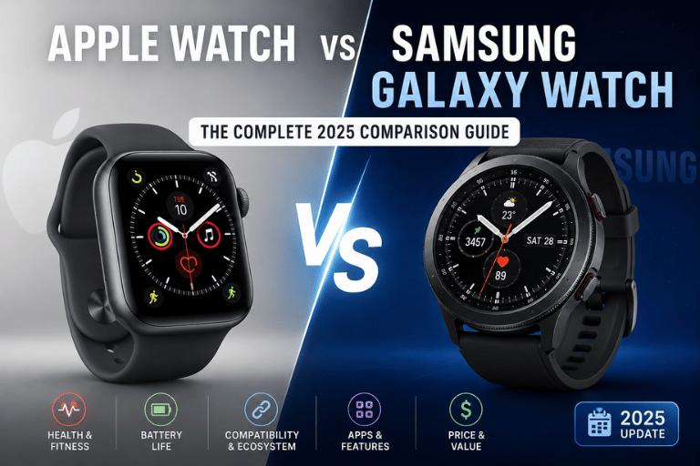 Apple Watch vs Samsung Galaxy Watch: The Complete 2025 Comparison Guide