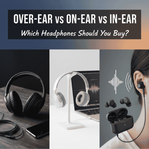 Over-Ear vs On-Ear vs In-Ear: Which Headphones Should You Buy?